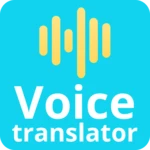 voice translator all languages android application logo